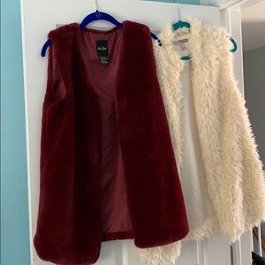 Faux Fur Vest Bundle
